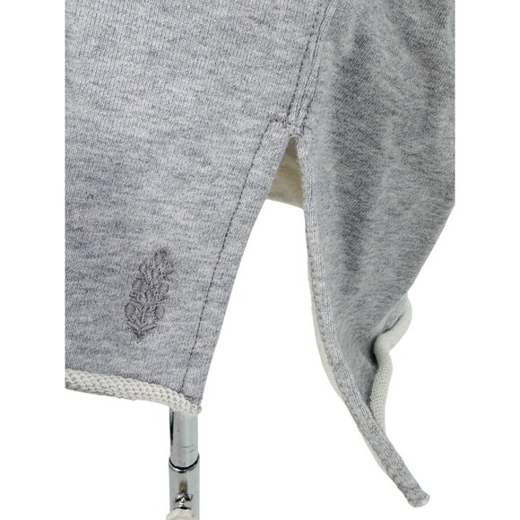 NWT Free People Gray Slouchy Crew Neck Sweater| Coastal Grandmother Quiet Luxury - Picture 11 of 16